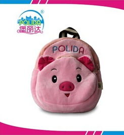 新品首发 | 宝宝挚爱粉红小猪女孩书包，澜菁玩具厂直销毛绒玩具儿童背包